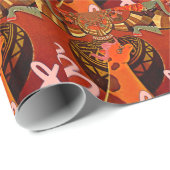 Schöne Phantastische Giraffe Liebe Safari Tiere Geschenkpapier (Rolleneckpunkt)