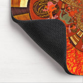 Schöne Phantastische Giraffe Liebe Safari Tiere Mousepad (Ecke)