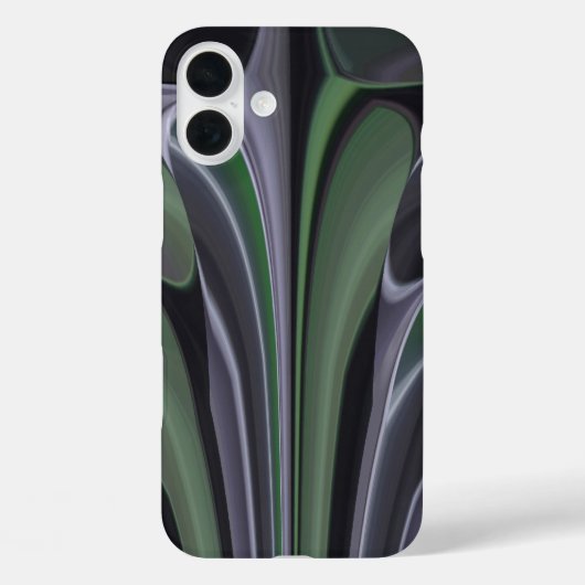 Schöne Phantastische Grüne Aurora Textur Design Case-Mate iPhone Hülle (Rückseite)