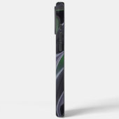 Schöne Phantastische Grüne Aurora Textur Design Case-Mate iPhone Hülle (Rückseite / Links)
