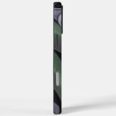Schöne Phantastische Grüne Aurora Textur Design Case-Mate iPhone Hülle (Rückseite / Rechts)