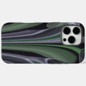 Schöne Phantastische Grüne Aurora Textur Design Case-Mate iPhone Hülle (Rückseite (Horizontal))