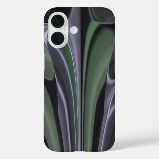 Schöne Phantastische Grüne Aurora Textur Design Case-Mate iPhone Hülle (Rückseite)
