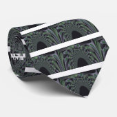 Schöne Phantastische Grüne Aurora Textur Design Krawatte (Gerollt)