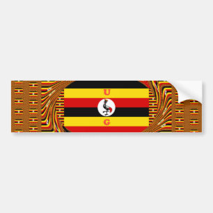 Schöne phantastische Hakuna Matata Lovely Uganda C Autoaufkleber