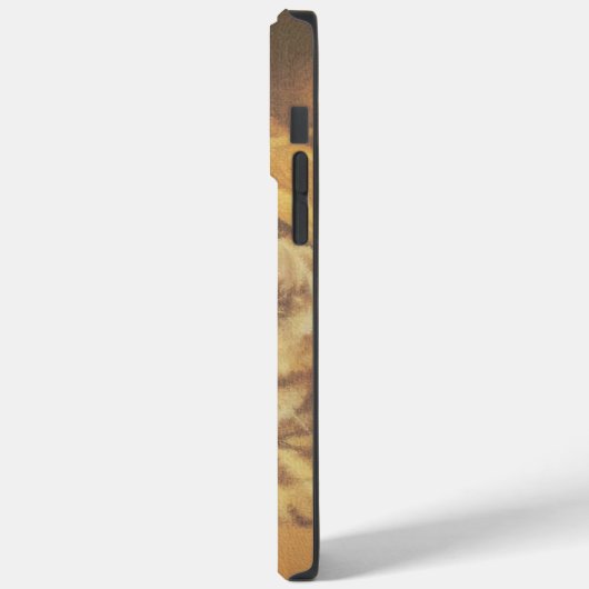 Schöne Phantastische Katze und Hund Cuddling Art P Case-Mate iPhone Hülle (Rückseite / Links)