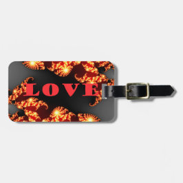 Schöne phantastische Liebe Gepäckanhänger