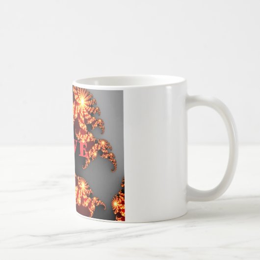 Schöne phantastische Liebe Kaffeetasse (Rechts)