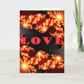 Schöne phantastische Liebe Karte (Vorderseite)