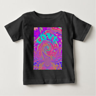 Schöne Phantastische Liebe Whirlpool Text Art Prin Baby T-shirt