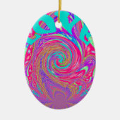 Schöne Phantastische Liebe Whirlpool Text Art Prin Keramik Ornament (Vorne)