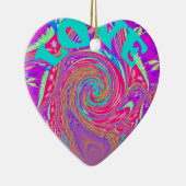 Schöne Phantastische Liebe Whirlpool Text Art Prin Keramikornament (Rechts)