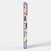 Schöne, Phantastische, pastellfarbene geometrische Case-Mate iPhone Hülle (Rückseite / Rechts)