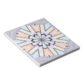 Schöne, Phantastische, pastellfarbene geometrische Notizblock (angewinkelt)