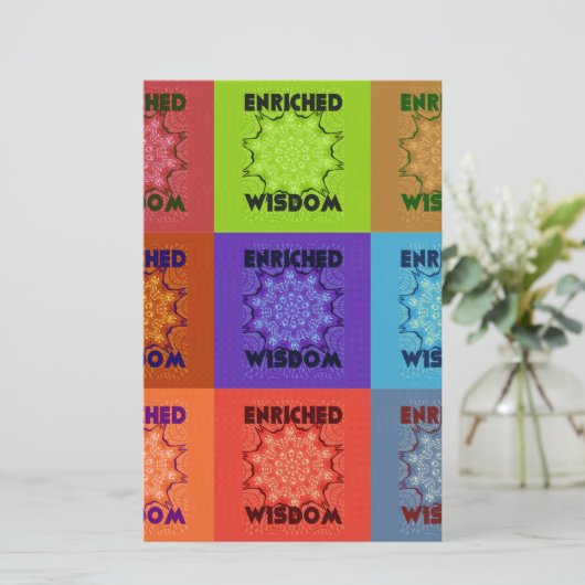 Schöne Phantastische Pop Kunst, Dichtung und Musik Briefpapier (Stehend Vorderseite)