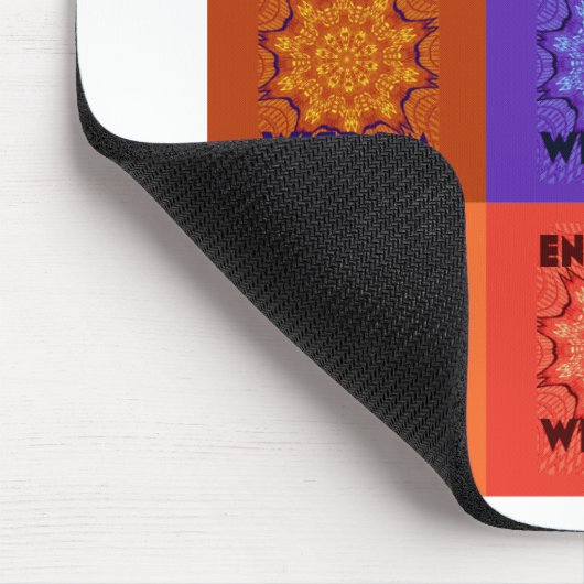 Schöne Phantastische Pop Kunst, Dichtung und Musik Mousepad (Ecke)