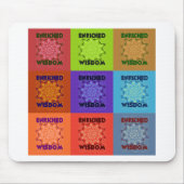 Schöne Phantastische Pop Kunst, Dichtung und Musik Mousepad (Vorne)