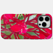 Schöne Phantastische Rote Blume personalisiert iPh Case-Mate iPhone Hülle (Rückseite (Horizontal))