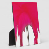 Schöne phantastische Rote Rose unter weißem Himmel Fotoplatte (Seite)