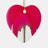 Schöne phantastische Rote Rose unter weißem Himmel Keramikornament (Rechts)