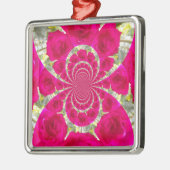 Schöne Phantastische Rote Rosen.jpg Ornament Aus Metall (Links)