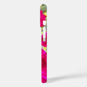 Schöne Phantastische Rote Rosen Kaleidoskop Muster Case-Mate iPhone Hülle (Rückseite / Links)