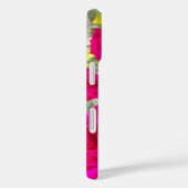 Schöne Phantastische Rote Rosen Kaleidoskop Muster Case-Mate iPhone Hülle (Rückseite / Rechts)