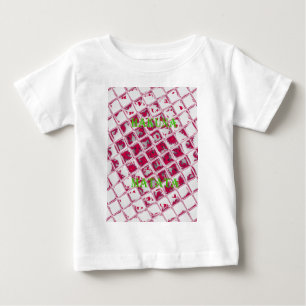 Schöne Phantastische Rote Stilelemente Spiegelbild Baby T-shirt