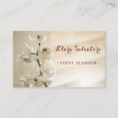 Schöne Phantastische schöne Orchidee Visitenkarte (Vorderseite)