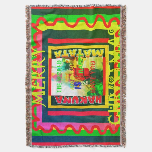 Schöne phantastische Weihnachtskids Art Design Decke (Vorderseite Vertikal)