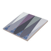 Schöne Phantastische Zickzack Design Kunst, Dichtu Fliese (Seite)