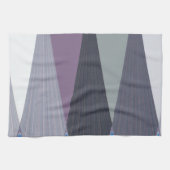 Schöne Phantastische Zickzack Design Kunst, Dichtu Geschirrtuch (Horizontal)