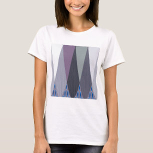 Schöne Phantastische Zickzack Design Kunst, Dichtu T-Shirt