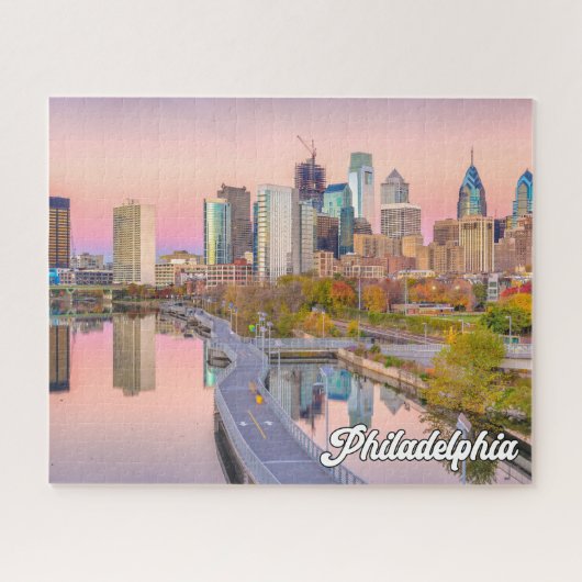 Schöne Philadelphia, Pennsylvania Puzzle (Horizontal)