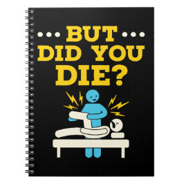 Schöne Physikaltherapie, aber haben Sie Die? Notizblock