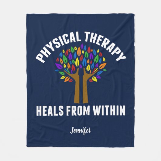 Schöne physische Therapie Inspiration PT Fleecedecke (Vorderseite)