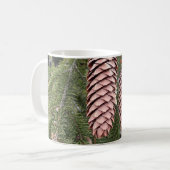 Schöne Pine Cones Kaffeetasse (Vorderseite Links)