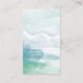 Schöne Pinguine Baby Duschdusche Windeln Raffle Ti Telefonnummerkarte (Rückseite)