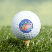 Schöne PINK HAIR Meerjungfrau spielt einen Fisch u Golfball (Insitu T-Shirt)