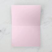 Schöne Pink Lilies Karte (Innenseite)