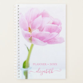 Schöne Pink Peony | PERSONALISIERT Planer