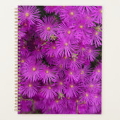 Schöne Pink Putple Blume Blumen Planer (Vorderseite)