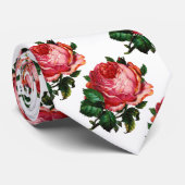 SCHÖNE PINK ROSE KRAWATTE (Gerollt)