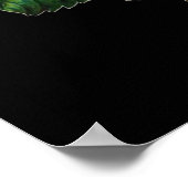 SCHÖNE PINK ROSE POSTER (Ecke)