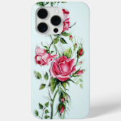SCHÖNE PINK ROSES UND ROSENKNOSPE Case-Mate iPhone HÜLLE (Rückseite)
