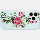 SCHÖNE PINK ROSES UND ROSENKNOSPE Case-Mate iPhone HÜLLE (Rückseite (Horizontal))