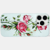 SCHÖNE PINK ROSES UND ROSENKNOSPE Case-Mate iPhone HÜLLE (Rückseite (Horizontal))
