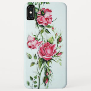 SCHÖNE PINKROSEN UND ROSENKNOSPE Case-Mate iPhone HÜLLE
