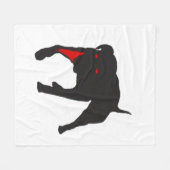 SCHÖNE PITBULL GIFT IDEE FÜR HUNDENLIEBER FLEECEDECKE (Vorderseite (Horizontal))