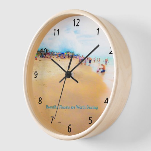 Schöne Planeten Acrylmauer-Uhr Uhr (Winkel)